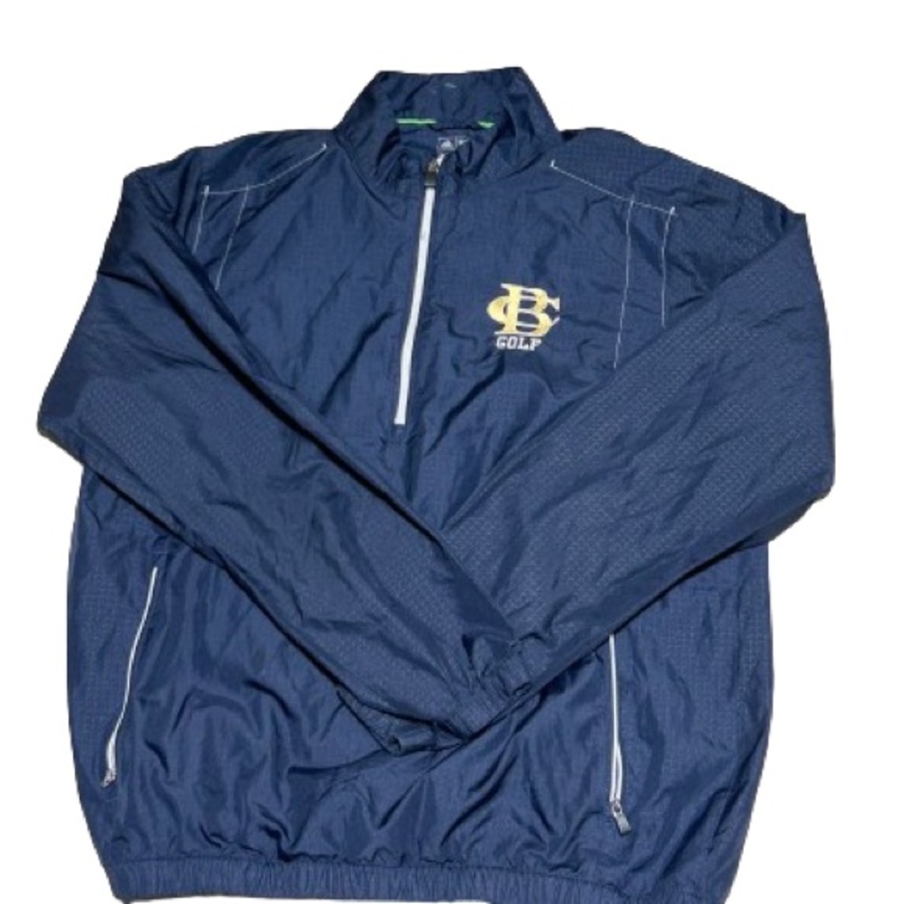 Navy BC Golf Adidas Windbreaker